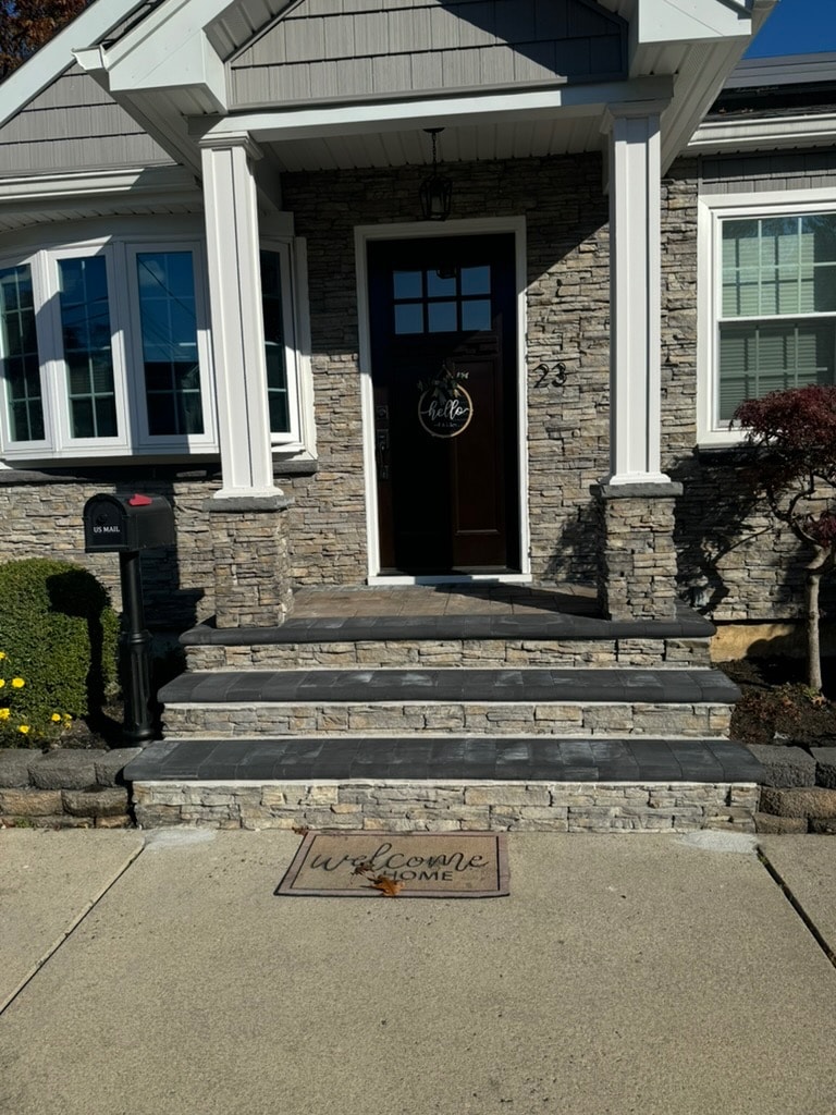 Cobblestone Driveway